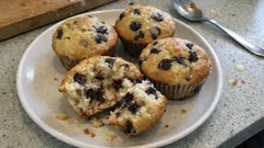 One-Bowl Yogurt Chocolate Chip Muffins—Moist, Rich, and Easy to Bake