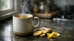 How ginger helps with bloating and gas after a meal