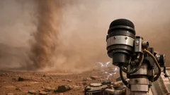 Perseverance rover may have recorded tiny electrical sparks during Mars dust storms