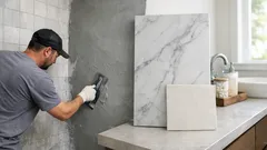 Hate scrubbing grout? 3 seamless bathroom wall options replacing tile