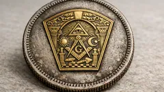 This engraved Barber quarter hides a Masonic story in plain sight