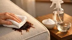 How to remove couch stains fast with a simple DIY upholstery cleaner