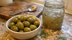 Italian-Style Brined Green Olives (Olive in Salamoia) You Can Make at Home