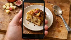 Moist Apple and Fig Cake With a Pretty Fruit Topping (No Fuss)