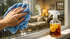 Streak-free windows with black tea and lemon, the easy DIY cleaner that actually works