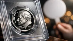 1975 No S Proof dime sells for $506,250 and resets the modern U.S. coin market