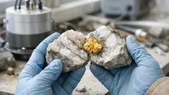 How earthquakes may help grow gold nuggets inside quartz veins