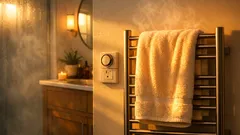The 10–20 minute towel warmer trick that keeps winter mornings cozy without the big power bill