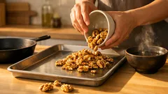 How to fix bitter walnuts fast with toasting, blanching, and a simple soak