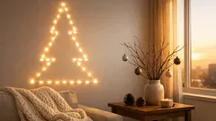 Minimalist Christmas tree alternatives for 2025 that still feel festive