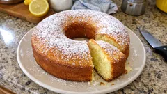 This Lemon Ciambellone Is Light, Tall, and Café-Style—Made with Whipped Egg Whites