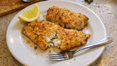 Crispy Italian Baked Fish Cutlets (Cotolette di Mare)—No Frying Needed